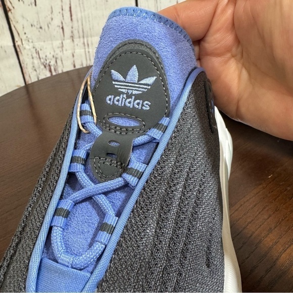 Adidas Originals adiFOM SLTN W Grey and Blue Shoe with suede tongue size 7 NIB - Picture 6 of 13